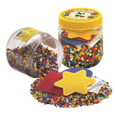 Pet Hama Iron-on Bead Set in Pot 4000 Pcs.