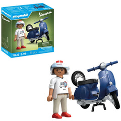 Playmobil 1969 Vespa 150 Sprint Veloce Blue - 71622