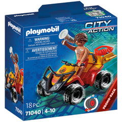 Playmobil City Action Quad de sauveteur - 71040