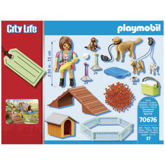 Playmobil City Life Gift Set Dog Trainer - 70676