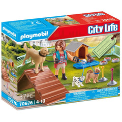 Playmobil City Life Gift Set Dog Trainer - 70676