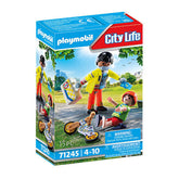 Playmobil City Life Infirmière avec Patient - 71245