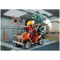 Playmobil Dragons : Les Neuf Royaumes Icaris Quad & Phil - 71085