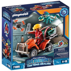 Playmobil Dragons : Les Neuf Royaumes Icaris Quad & Phil - 71085