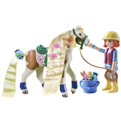 Playmobil Chevaux de la Cascade Ellie avec Cheval - 71639