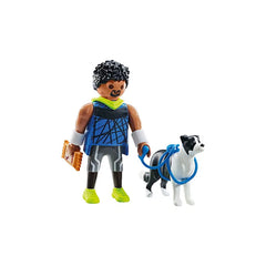 Playmobil - MON UNIVERS Jogger avec Border Collie - Ensembles de jeux
