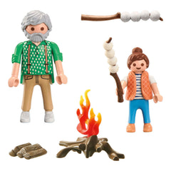 Playmobil Ma Vie Feu de Camp Avec Guimauves - 71513