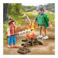 Playmobil Ma Vie Feu de Camp Avec Guimauves - 71513