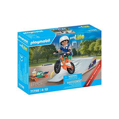 Playmobil - Mon Ensemble de Jeu Skateboarder - Ensembles de Jouets