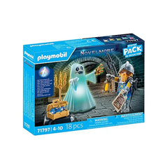 Playmobil - Pack de démarrage Novelmore - ensembles de jeux Fantôme et Chevalier