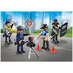 Playmobil - Ensemble de figurines de police - Jeux de jouets