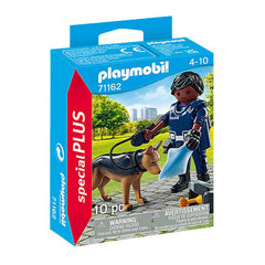 Playmobil Specials Officier de Police avec Chien Renifleur - 71162