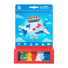 Plus Plus - Transportation Activity Pad - Puzzles