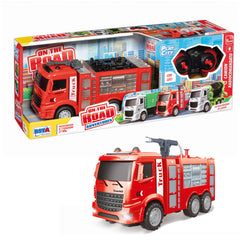 RS Toys - On The Road Adventure Play City RC Fire Truck Play Vehicles