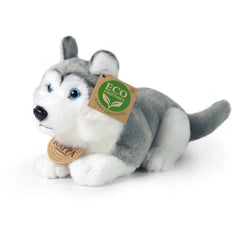 Rappa - Chiens Husky en peluche assortis 17 cm ÉCO-RESPONSABLE - Animaux en peluche