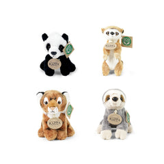Rappa - Assortiment d'animaux en peluche 15 cm ÉCO-RESPONSABLE - Animaux en peluche