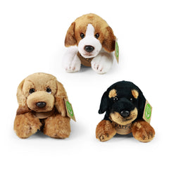 Rappa - Plush dogs assort 18cm ECO-FRIENDLY - Stuffed Animals