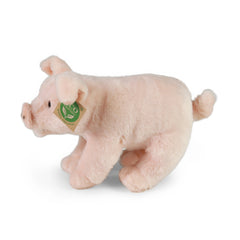 Rappa - Cochon domestique en peluche 20 cm ÉCO-RESPONSABLE - Animaux en peluche