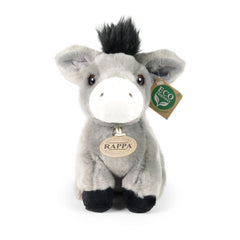 Rappa - Âne en peluche 18 cm ÉCO-RESPONSABLE - Animaux en peluche