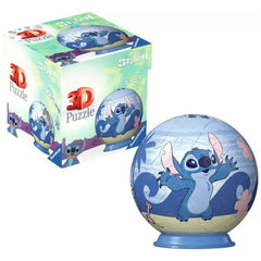 Ravensburger - Ball de Puzzle 3D - Figurines de Jouet Action Disney Stitch