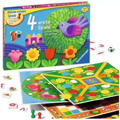Ravensburger - 4 Premiers Jeux - Jeu de Société - Édition Allemande