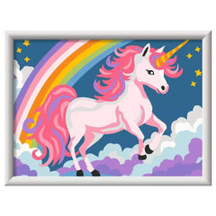 Ravensburger - Arts Crafts - CreArt Pink Neon Unicorn - 9+ Years - Creativity Development
