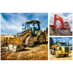 Ravensburger - Véhicules de construction en action - 3x49 pièces - Puzzles