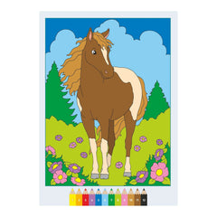 Ravensburger - CreArt - Livre de coloriage créatif - Chevaux doux - Arts et métiers
