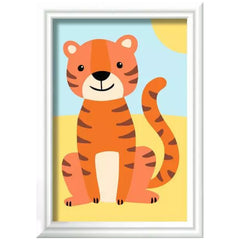 Ravensburger - CreArt Animaux Sauvages Tigre - Loisirs Créatifs