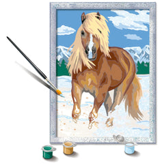 Ravensburger - Creart The Royal Horse - Painting By Numbers - Arts & Crafts