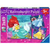 Ravensburger - Disney Princess - Aventures des princesses - 3x49 pièces - Puzzles