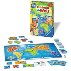Ravensburger - Entdecke Die Welt - Board Game - German Edition
