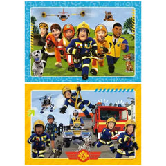 Ravensburger - Sam le Pompier - Le Secours Arrive - 2x12 Pièces - Puzzles