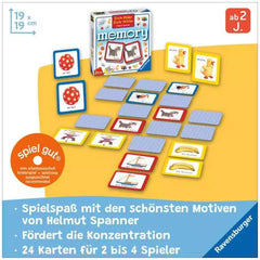 Ravensburger - Premières images - Premiers mots Memory - Jeu de société - Édition allemande