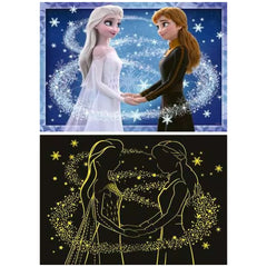 Ravensburger - Frozen - Sœurs Adorables - 200 Pièces - Puzzles