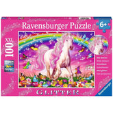 Ravensburger - Horse Dream Glitter Edition - 100 Pieces - Puzzles