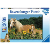 Ravensburger - Bonheur Équestre - 200 Pièces - Puzzles