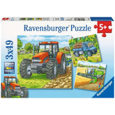 Ravensburger - Grande Machinerie Agricole - 3x49 Pièces - Puzzles