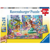 Ravensburger - Magical Mermaids - 2x24 Pieces - Puzzles
