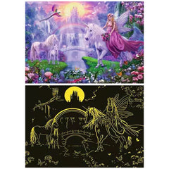 Ravensburger - Magical Unicorn Night - 200 Pieces - Puzzles