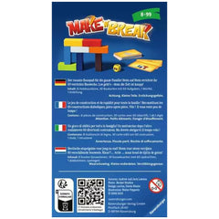 Ravensburger - Make N Break - Jeu de société - Instructions multilingues