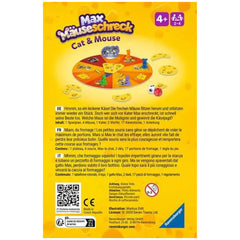Ravensburger - Max Mauseschreck - Jeu de société - Instructions multilingues