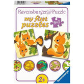 Ravensburger - My Fisr Puzzle - Animals At Their Little Ones