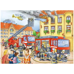 Ravensburger - Our Fire Department - 100 Pieces - Puzzles
