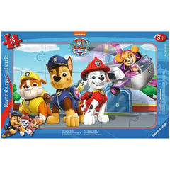 Ravensburger - Paw Patrol - Quatre courageux sauveteurs - 15 pièces - Puzzles