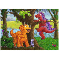 Ravensburger - Jouer avec les dinosaures - 2x24 pièces - Puzzles