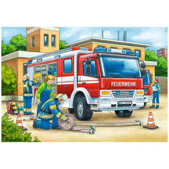 Ravensburger - Police et Brigade de Pompiers - 2x12 Pièces - Puzzles