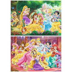 Ravensburger - Princesses Meilleures Amies - 2x24 Pièces - Puzzles