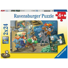 Ravensburger - Puzzle 2x24 Pièces - Puzzles