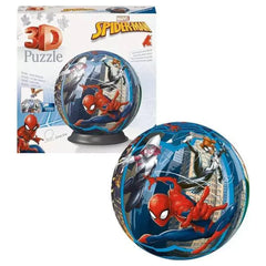 Ravensburger - Puzzles - Ultimate Spider-Man 3D Ball - 72 pièces - 6 Ans+